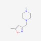 1-[(5-methylisoxazol-3-yl)methyl]piperazine
