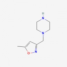 1-[(5-methylisoxazol-3-yl)methyl]piperazine