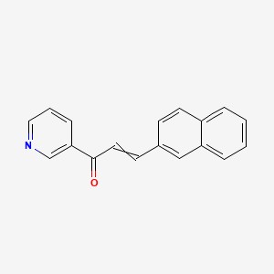 3-(2-Naphthalenyl)-1-(3-pyridinyl)-2-propen-1-one
