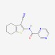 N-(3-cyano-4,5,6,7-tetrahydro-1-benzothiophen-2-yl)pyrazine-2-carboxamide