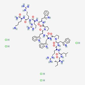 Cevidoplenib dimesylate hydrochloride