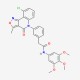 3-(9-Chloro-3-methyl-4-oxoisoxazolo[4,3-c]quinolin-5(4H)-yl)-N-(3,4,5-trimethoxyphenyl)benzeneacetamide
