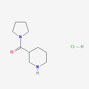 3-Piperidinyl(1-pyrrolidinyl)methanone HCl