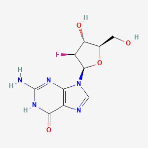 2'-Deoxy-2'-fluoro-beta-D-arabinoguanosine