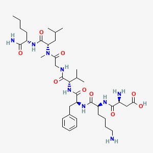 [Lys5,MeLeu9,Nle10]-NKA(4-10)