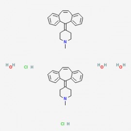 Cyproheptadine hydrochloride sesquihydrate
