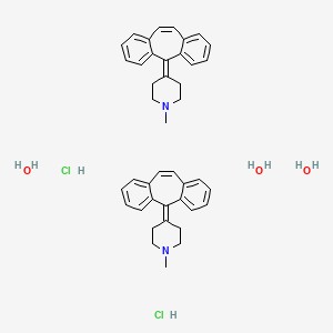 Cyproheptadine hydrochloride sesquihydrate