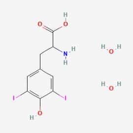 (S)-2-Amino-3-(4-hydroxy-3,5-diiodophenyl)propanoic acid dihydrate