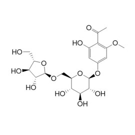 2-Hydroxy-6-methoxy-4-O-(6'-O-alpha-L-arabinofuranosyl-beta-D-glucopyranosyl)acetophenone