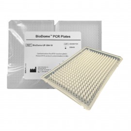 384-Well Microplate BioDome™ .05 mL Clear Sterile