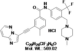 Ponatinib (HCl salt)