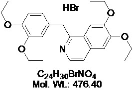 Ethaverine Hydrobromide